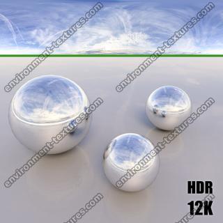 Photo Texture of HDRi Cirrus Skydome 360°